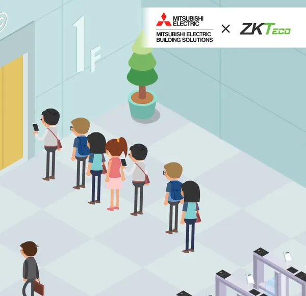 Mitsubishi Electric Building Solutions × ZKTeco